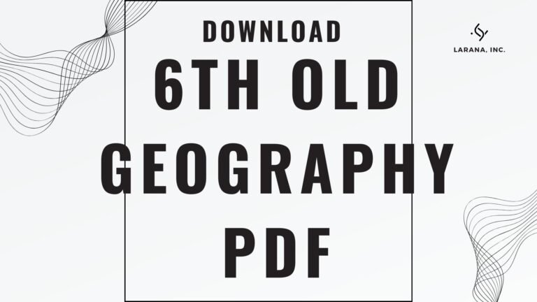 Download 6th old geography